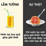 Những lầm tưởng về đồ uống