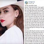 Hà Hồ và đòn tấn công không hề hiệu quả của mình gần đây