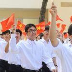 Học sinh tham dự lễ khai giảng năm học 2017-2018