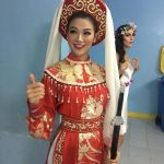 Phương Khánh diện bộ đồ nữ tướng đất Việt