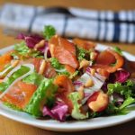 Món salad cá hồi