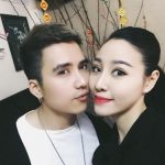 Mạnh Quân và vợ