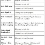 Chương trình giảng dạy